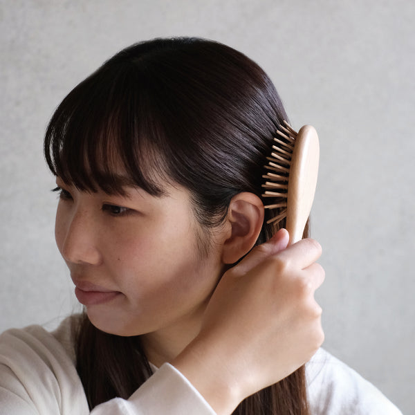 MARKSWEB マークスアンドウェブ ウッド ヘアブラシ Sサイズ オーク材